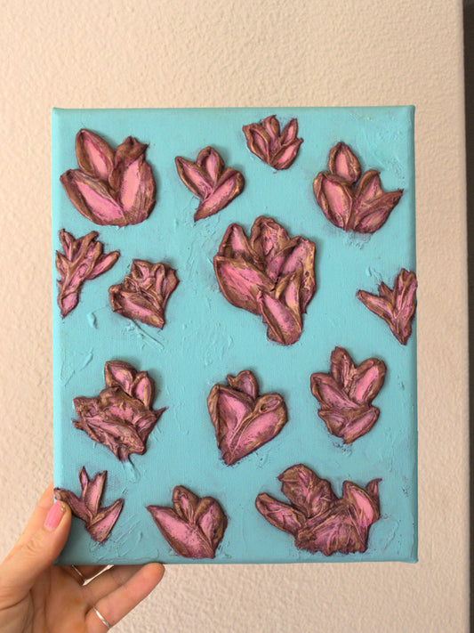Whatever You See - Mixed Media on canvas.