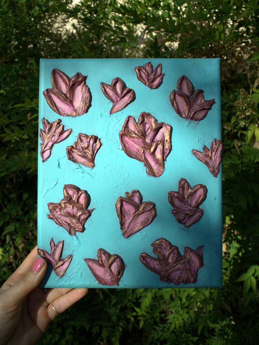 Whatever You See - Mixed Media on canvas.
